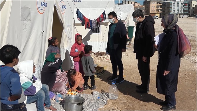 Şanlıurfa’da depremzedelere psikososyal destek çalışmaları başlatıldı