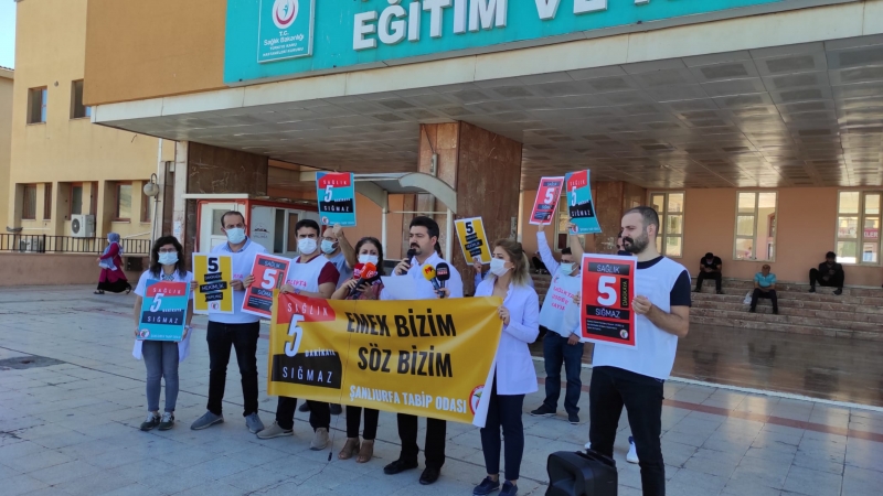 Şanlıurfa'da Hekimler isyan etti: 