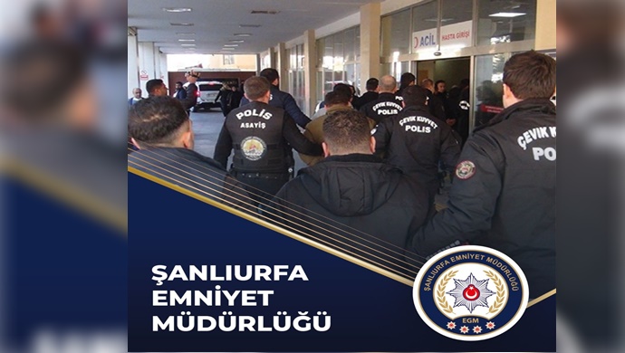 Şanlıurfa'da hırsızlık operasyonu: 4 tutuklama