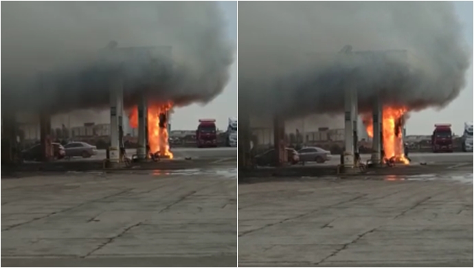 Şanlıurfa'da petrol yangıni:Çok sayıda itfaiye ekipleri sevk edildi-(VİDEO)