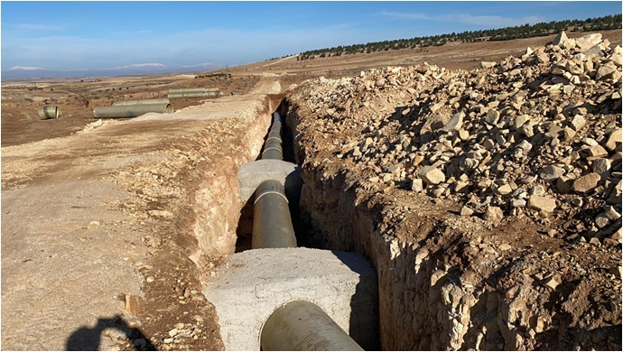 “Şanlıurfa’da Sulama İnşaatları Devam Ediyor