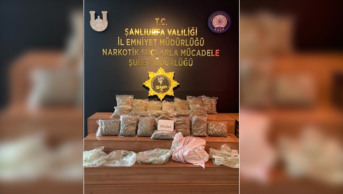 Şanlıurfa'da uyuşturucu operasyonu düzenlendi:1 kişi gözaltı