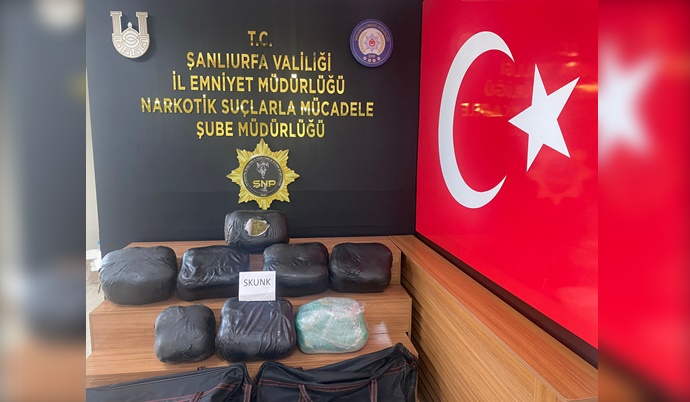 Şanlıurfa'da Uyuşturucu operasyonu: 2 gözaltı 