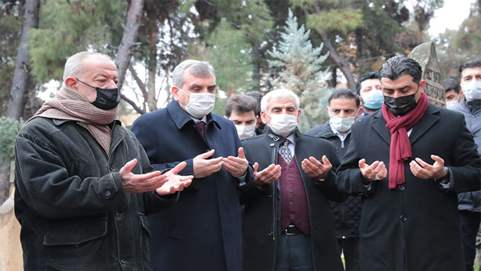 Şanlıurfa'nın Pir'i Kazancı Bedih mezarı başında anıldı-(VİDEO)