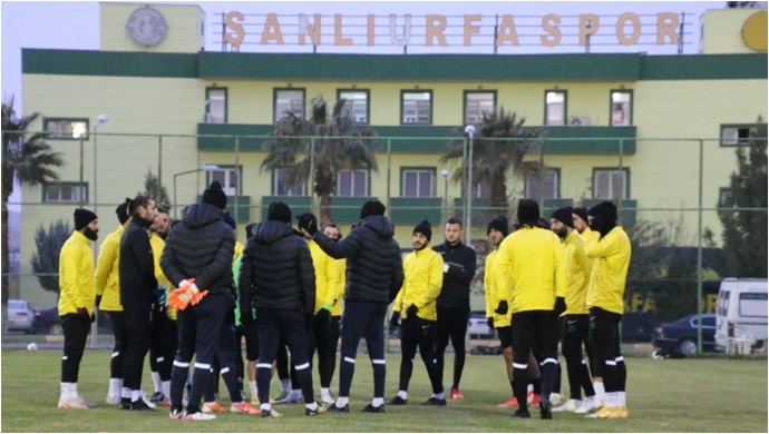 Şanlıurfaspor'da Eskişehir hazırlıkları başladı