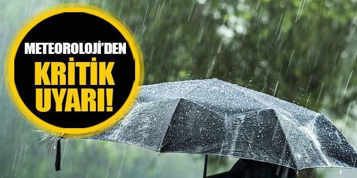 Şanlıurfa’ya Meteoroloji’den kritik uyarı!