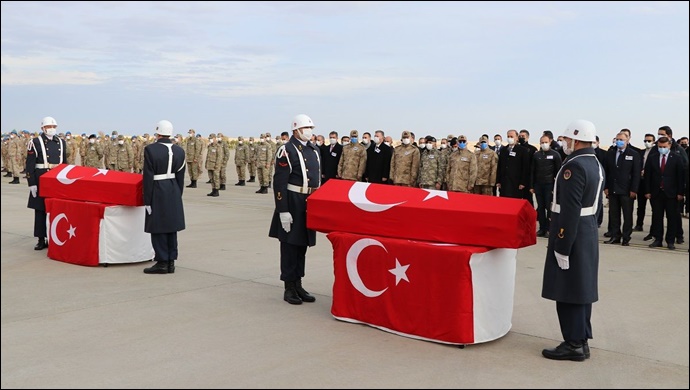 Şehitler Memleketlerine Uğurlandı-(VİDEO)