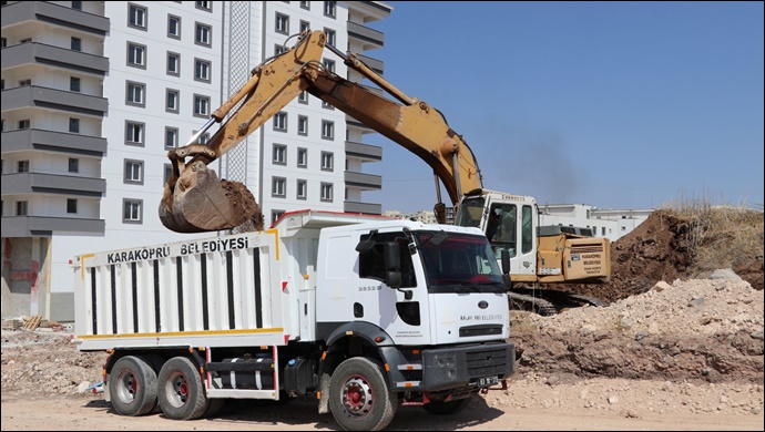 Seyrantepe’ye yeni yollar kazandırılıyor-(VİDEO)