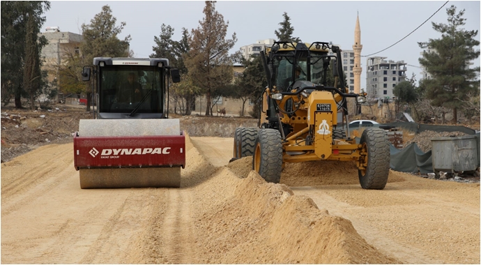 Seyrantepe’ye Yeni Yollar Kazandırılıyor-(VİDEO)