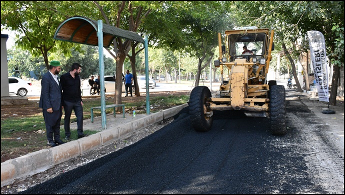 Siverek Belediyesi üst yapı çalışmalarını hızlandırdı