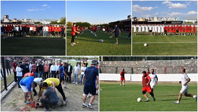 Siverek Belediyespor lig sezonunu kurban keserek açtı