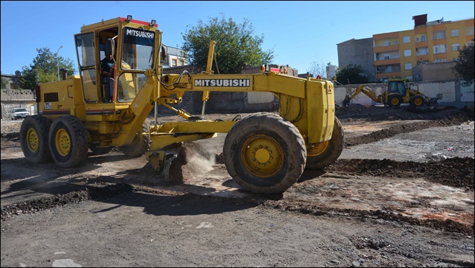 Siverek'te otopark sorunu çözüme kavuşturuluyor