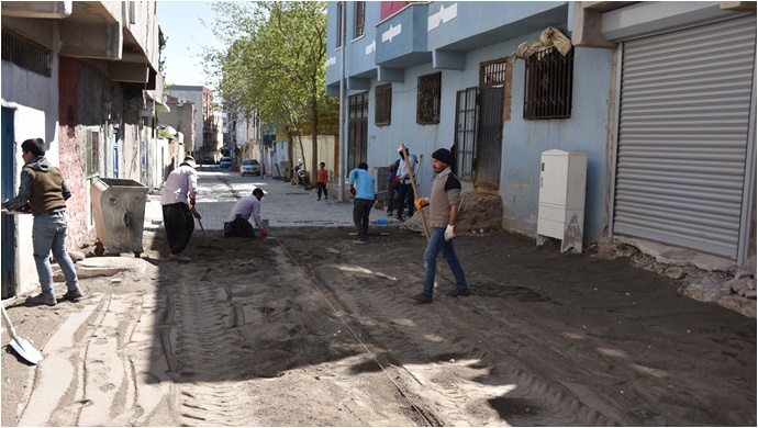 Siverek’te üst yapı yenileme çalışmaları tüm hızıyla sürüyor