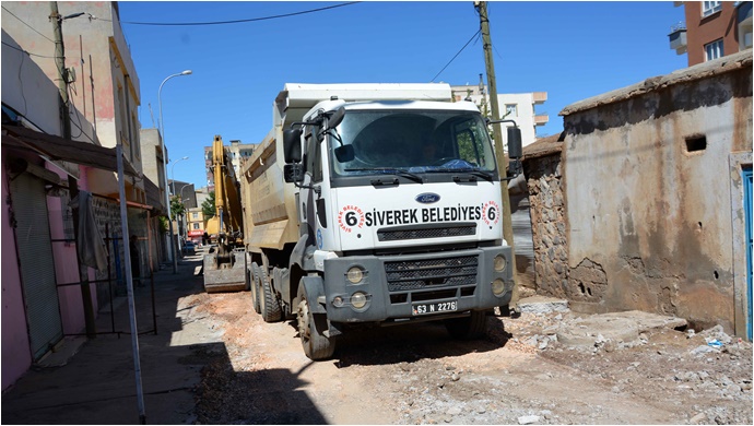 Siverek’te üst yapıya hazırlık çalışmaları devam ediyor