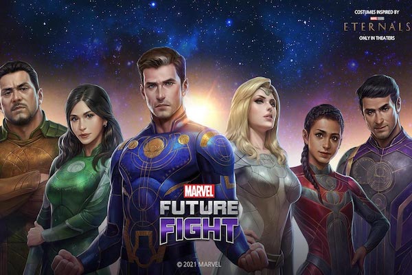 Son Marvel Future Fight güncellemesinde Ebediler ile güçleri birleştirin