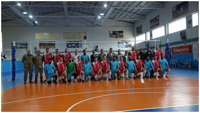 TSK ve Resulayn Voleybol Takımları Kıyasıya Yarıştı-(VİDEO)