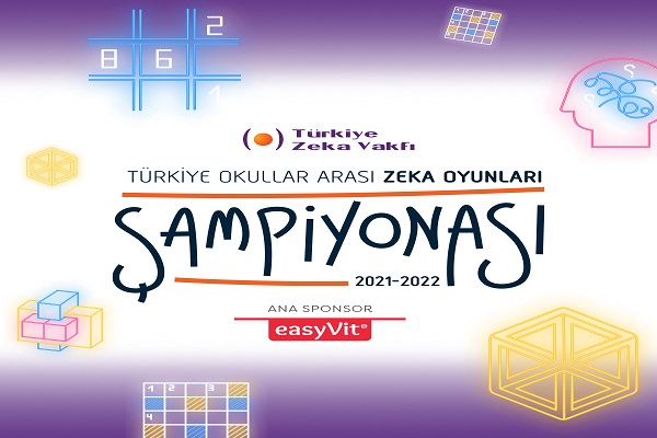 Türkiye Okullar Arası Zeka Oyunları Şampiyonası’nın ana sponsoru “EasyVit” oldu