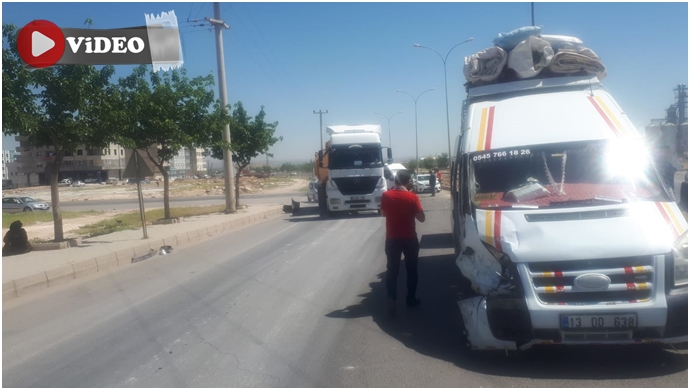 Urfa’dan mevsimlik iş için yola çıktılar! Yolda kaza yaptılar