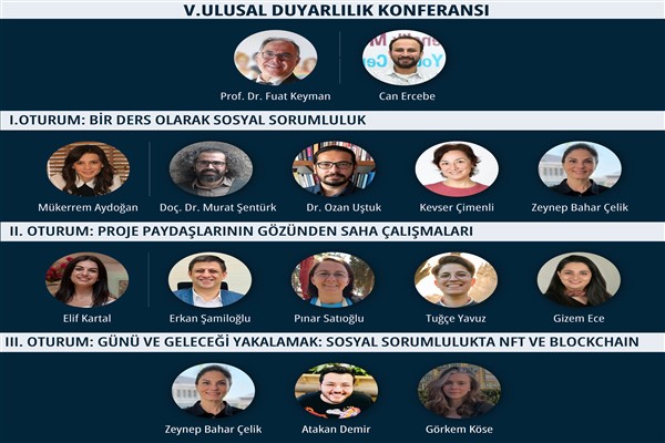 V. Ulusal Duyarlılık Konferansı, üniversitelerde sosyal sorumluluk ve gönüllülük temasıyla gerçekleşecek