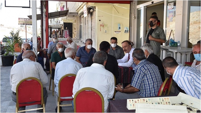 Vali Erin, Topdağı Mahallesinde Vatandaşlarla Buluştu