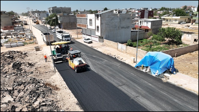 Viranşehir, Büyükşehir’in Asfalt Çalışmalarıyla Yenileniyor