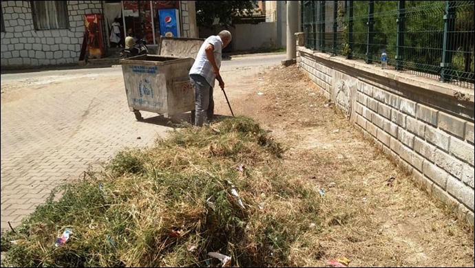 Viranşehir'de Okulların Çevresinde kapsamlı Temizlik Çalışması