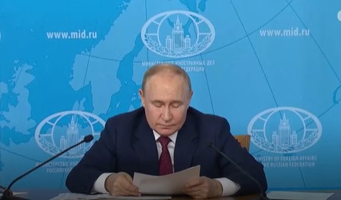 Vladimir Putin savaşın sona ermesi için Ukrayna'dan yeni taleplerde bulundu