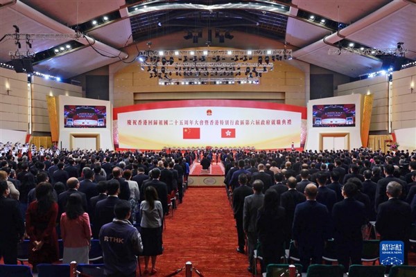 Xi: “Bir Ülke, İki Sistem” politikası, Hong Kong’da dünyaca takdir gören ilerleme kaydetti