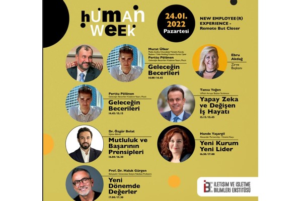 Yeni dönemde İK yaklaşımları ‘Human Week’te tüm yönleriyle ele alınacak