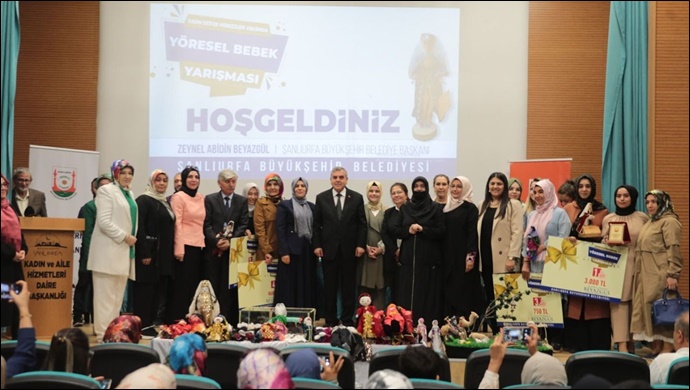 Yöresel folklorik bez bebekler Şanlıurfa'da yarıştı-(VİDEO)