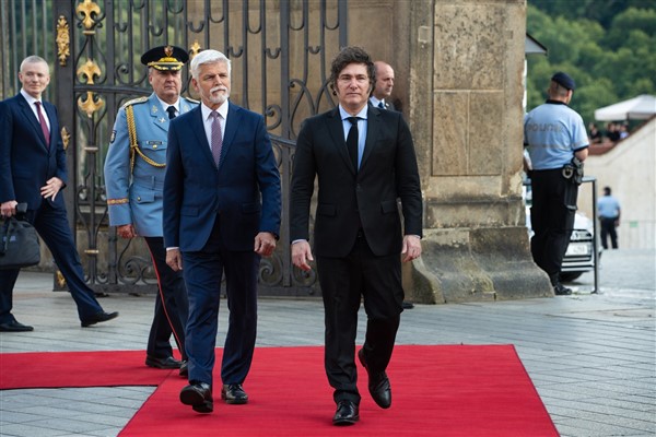 Çekya Devlet Başkanı Pavel, Arjantin Devlet Başkanı Milei ile görüştü