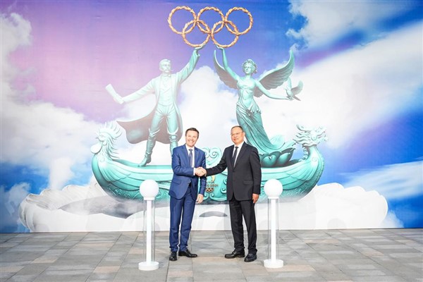 CMG’nin Olimpiyat temalı heykeli Fransa’ya gönderilecek
