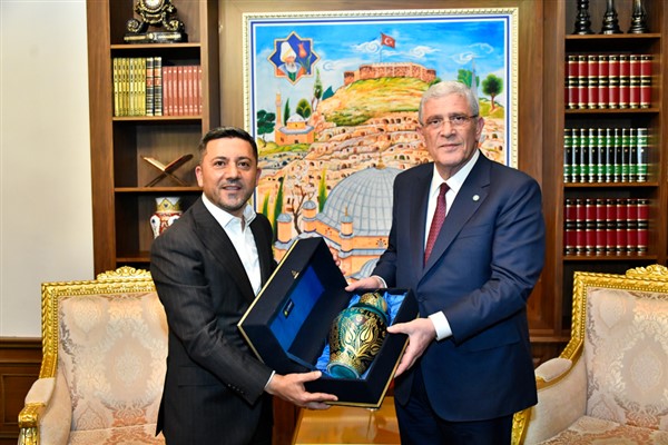 Dervişoğlu, Nevşehir Belediye Başkanı Arı'yı ziyaret etti