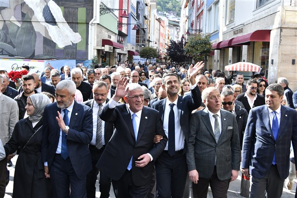Dervişoğlu, Ordu'da Sırrıpaşa Caddesi'ni ziyaret etti