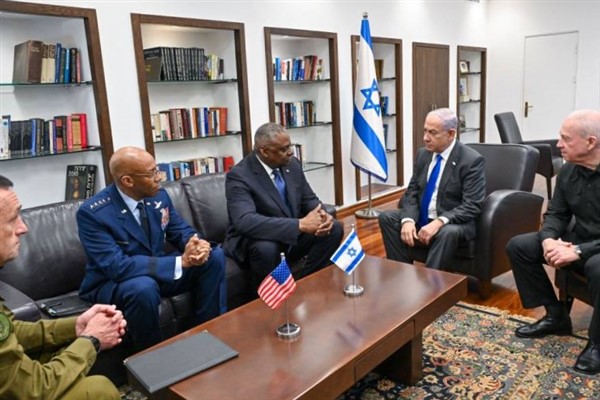 Netanyahu, ABD Savunma Bakanı Austin ile bir araya geldi
