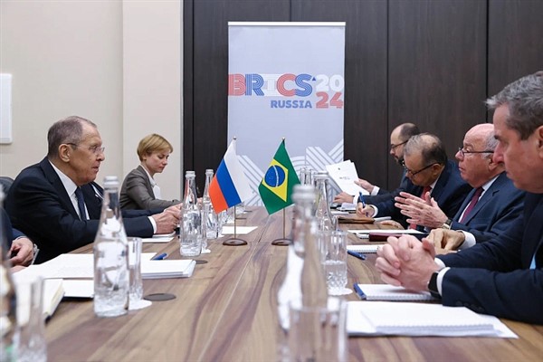 Rusya Dışişleri Bakanı Lavrov, Brezilya Dışişleri Bakanı Vieira ile görüştü