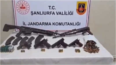 Şanlıurfa İl Jandarma Komutanlığı 'ndan Silah kaçakçılarına operasyon