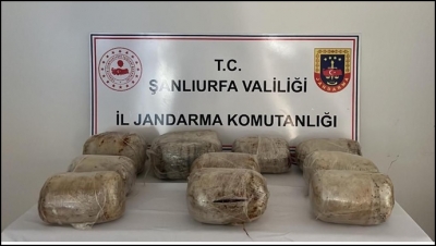 Şanlıurfa'da 69 Kilo uyuşturucu ele geçirildi
