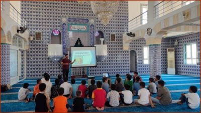 Şanlıurfa'da Yaz Kur'an kursları renkli etkinliklerle sürüyor